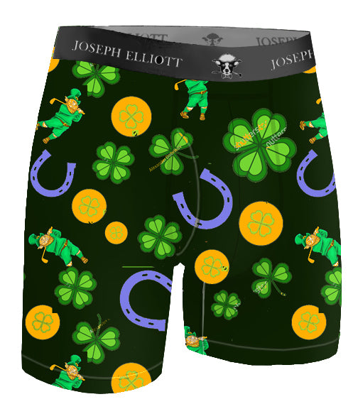 St Patricks Links - Black Men's Underwear