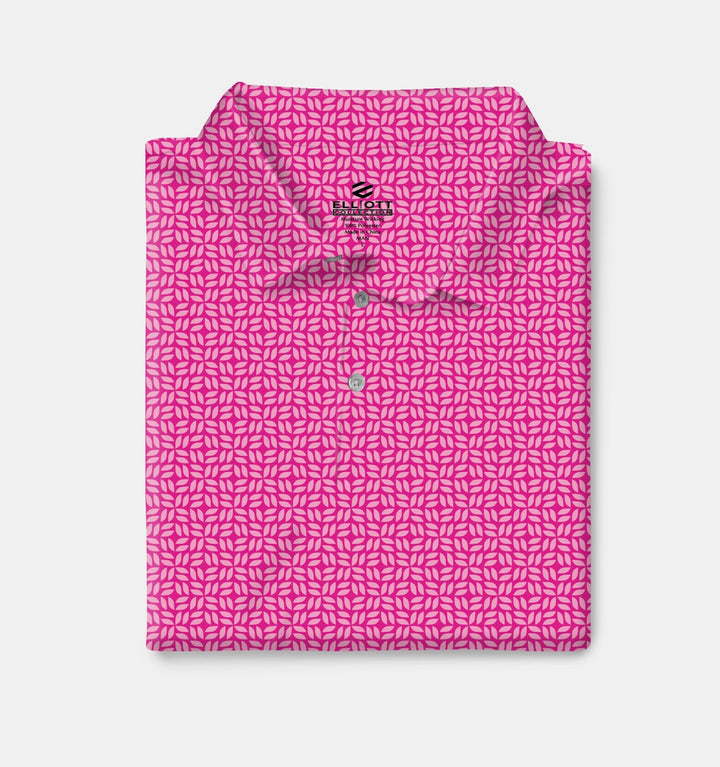 Augusta - Pink Men's Golf Shirt Polo