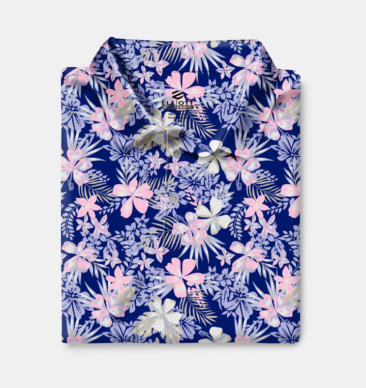 Makai - Pink Men's Golf Shirt Polo