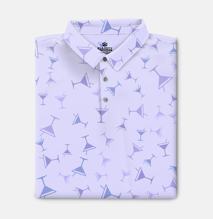 The Old Fashioned - Lilac Purple Men's Golf Shirt Polo