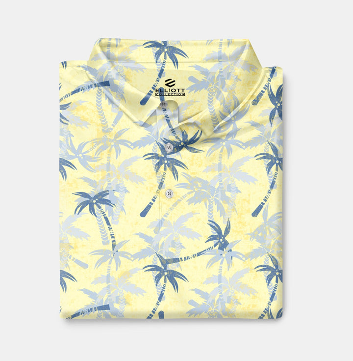 Palmetto - Canary Yellow Men's Golf Shirt Polo
