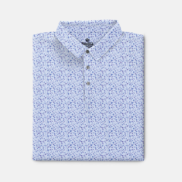 Pebble Beach -Sky Men's Golf Shirt Polo