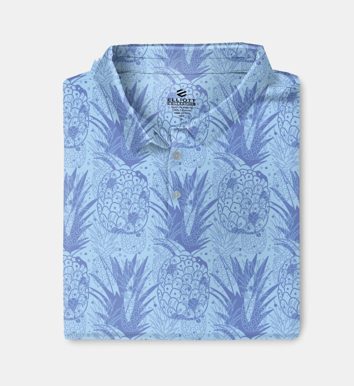 Paina - Blue Men's Golf Shirt Polo