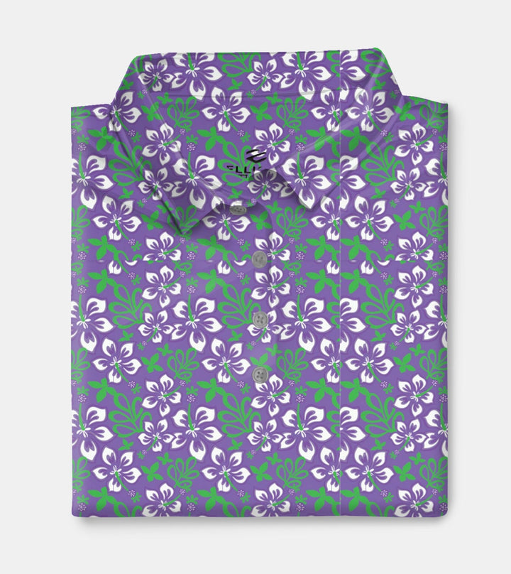 Hoakalei - Purple Women's Golf Shirt Polo