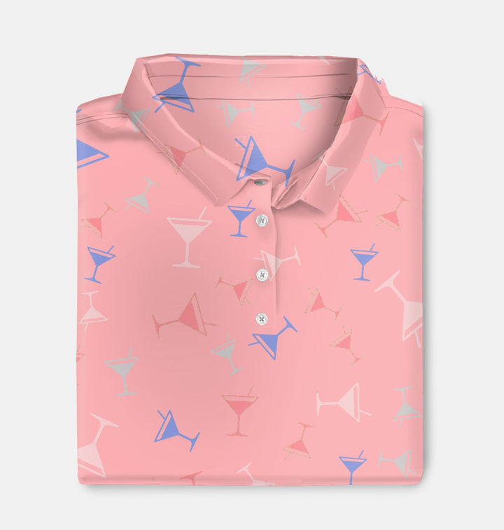 The Old Fashioned - Coral Orange Women's Golf Shirt Polo