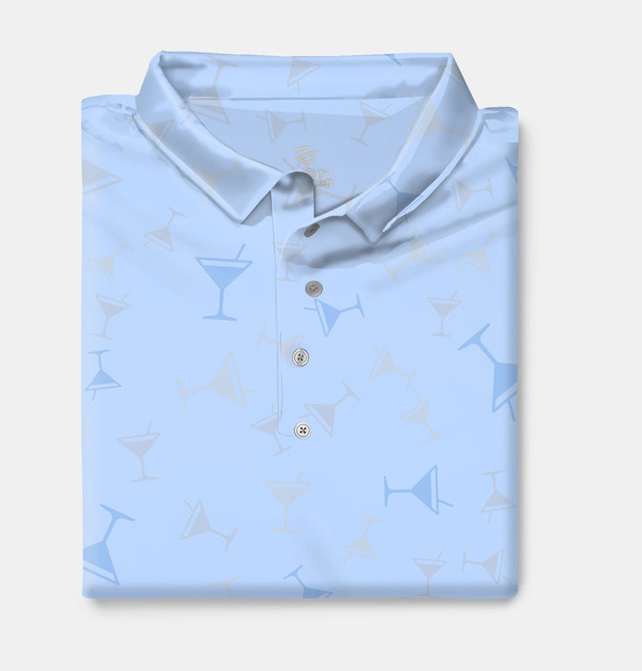 The Old Fashioned - Sky Blue Women's Golf Shirt Polo