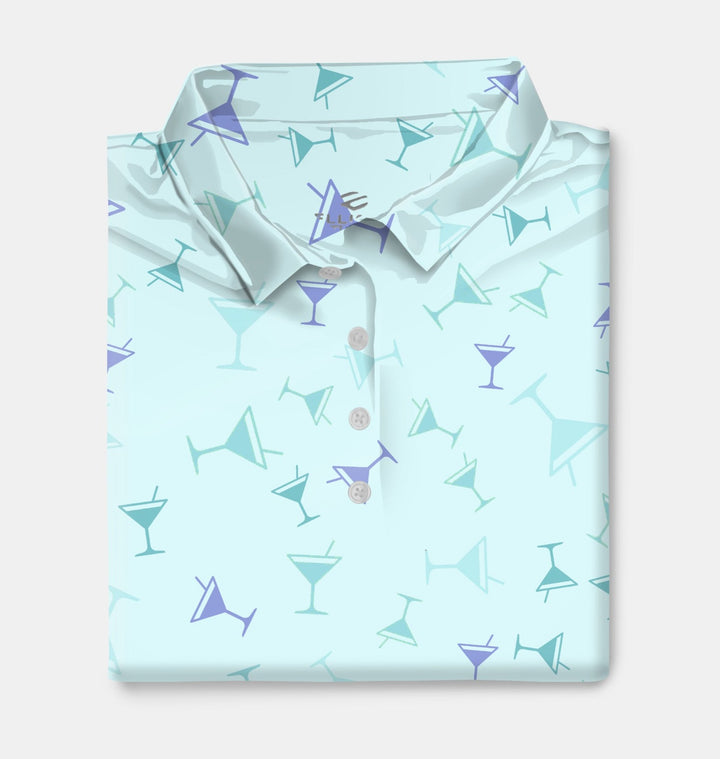 The Old Fashioned - Teal Green Women's Golf Shirt Polo