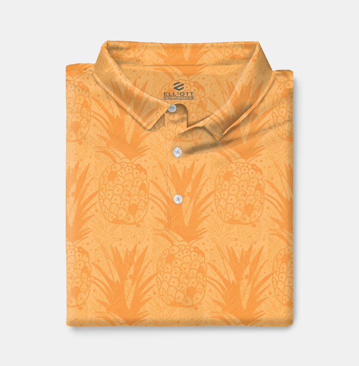 Paina - Orange Women's Golf Shirt Polo