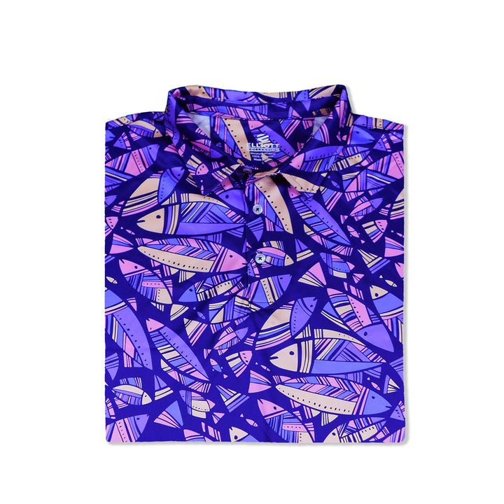 Cabo - Purple Men's Golf Shirt Polo