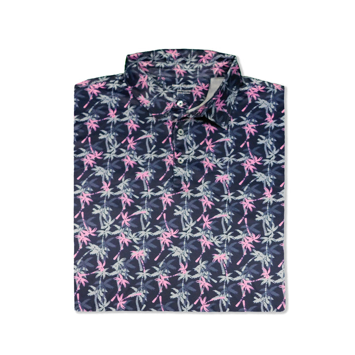 Palmetto - Pink Men's Golf Shirt Polo