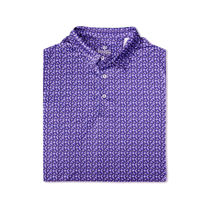 Steelhead - Purple Men's Golf Shirt Polo
